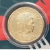 AUSTRALIA 2020 . ONE 1 DOLLAR COIN . GERMANY BERLIN CARD and CURRYWURST PRIVY MARK